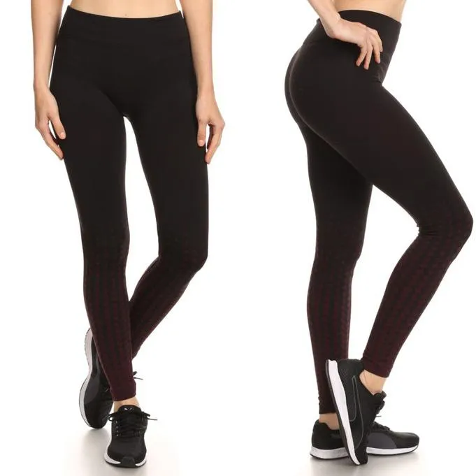 4-Pack: Women's Active Fleece Lined Performance Leggings