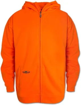 Arborwear Tech Double Thick Mens Zip Up Hoodies - Heavy Duty Zipper Hoodies For Men With Snap Collar and Gusseted Arms