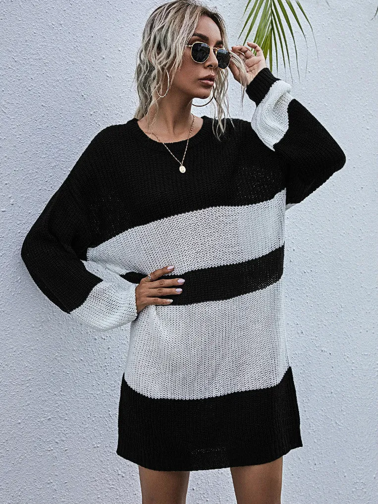 Black Knitted Dress