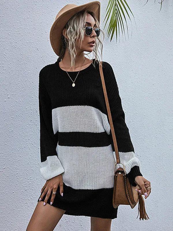 Black Knitted Dress