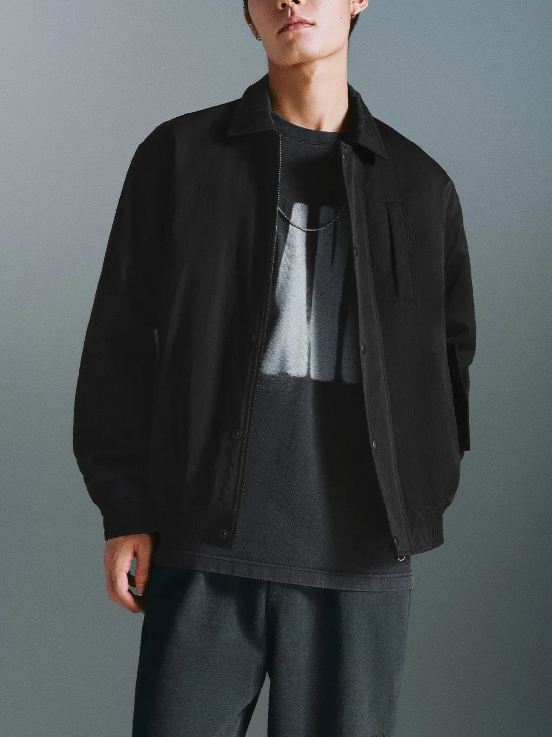 Button Up Padded Coats