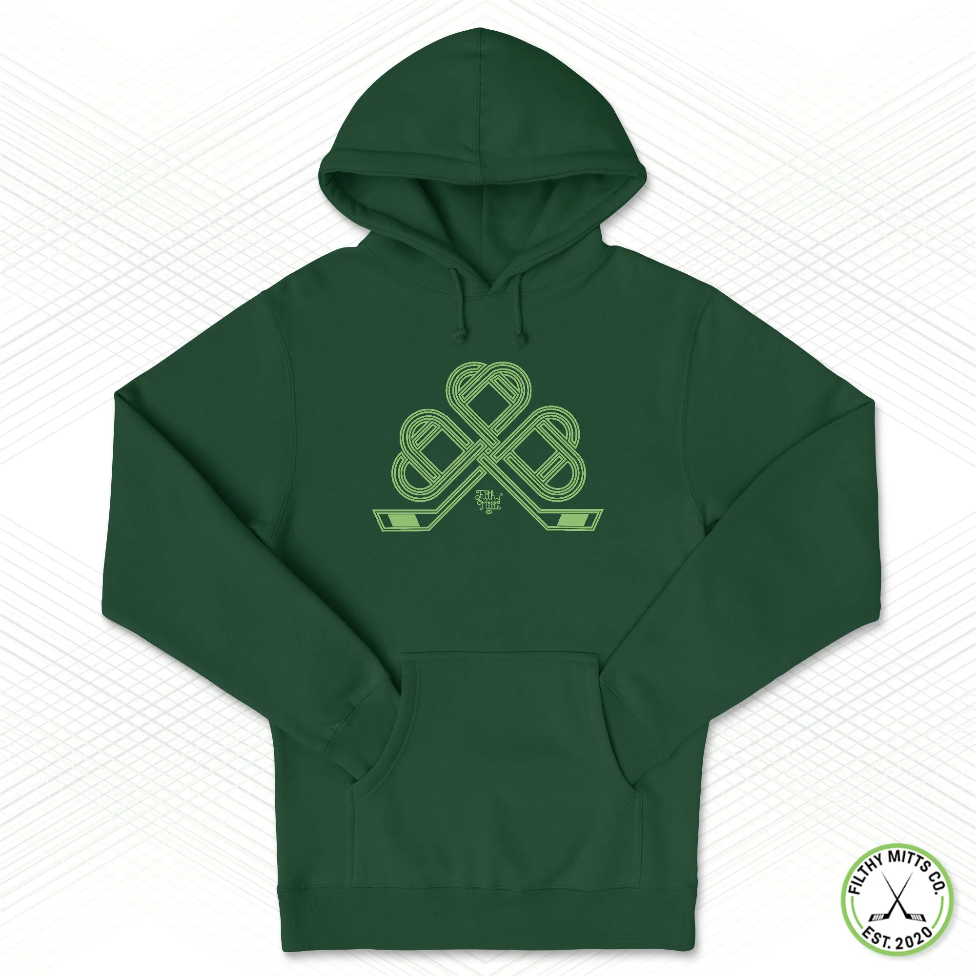 Celtic Shamrock Staple Hoodie