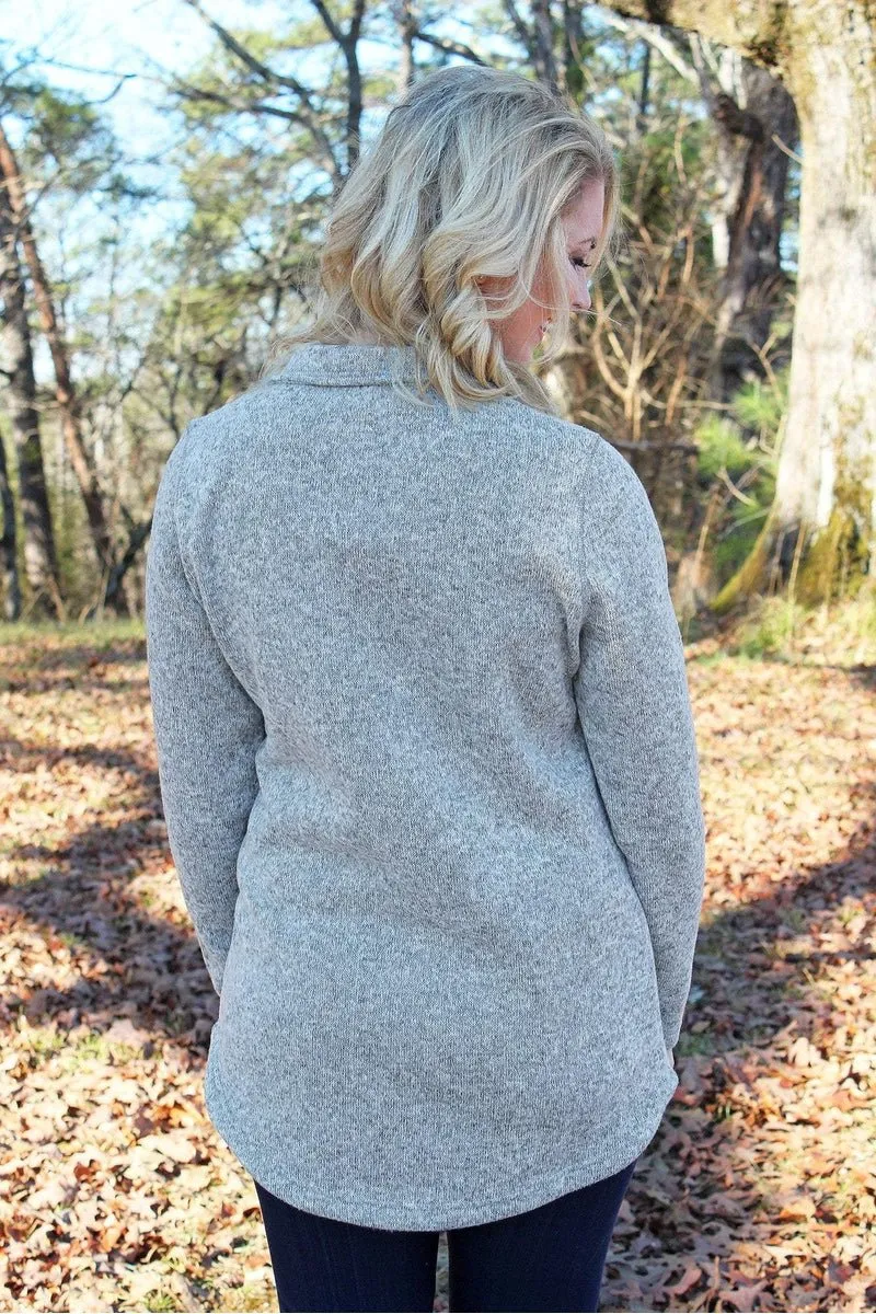 Charles River Women's Hingham Tunic, Light Gray Heather *Personalize It! (Wholesale Pricing N/A)