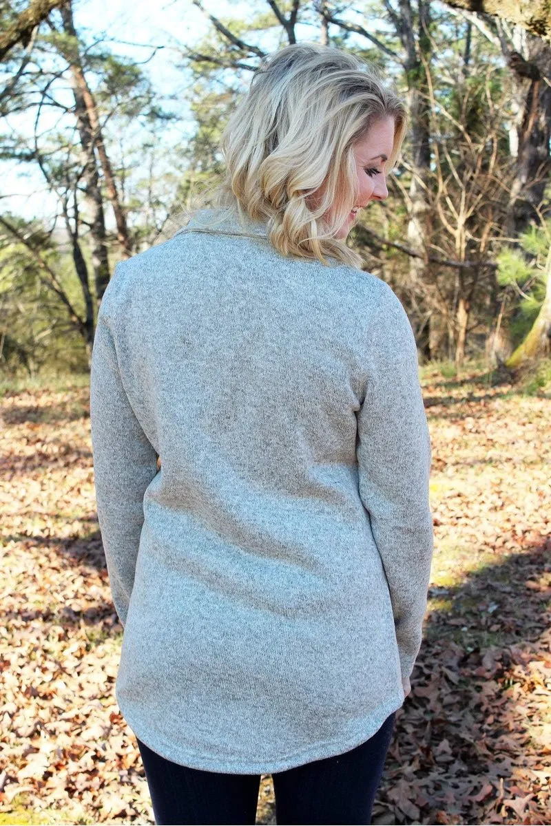 Charles River Women's Hingham Tunic, Oatmeal Heather *Personalize It! (Wholesale Pricing N/A)