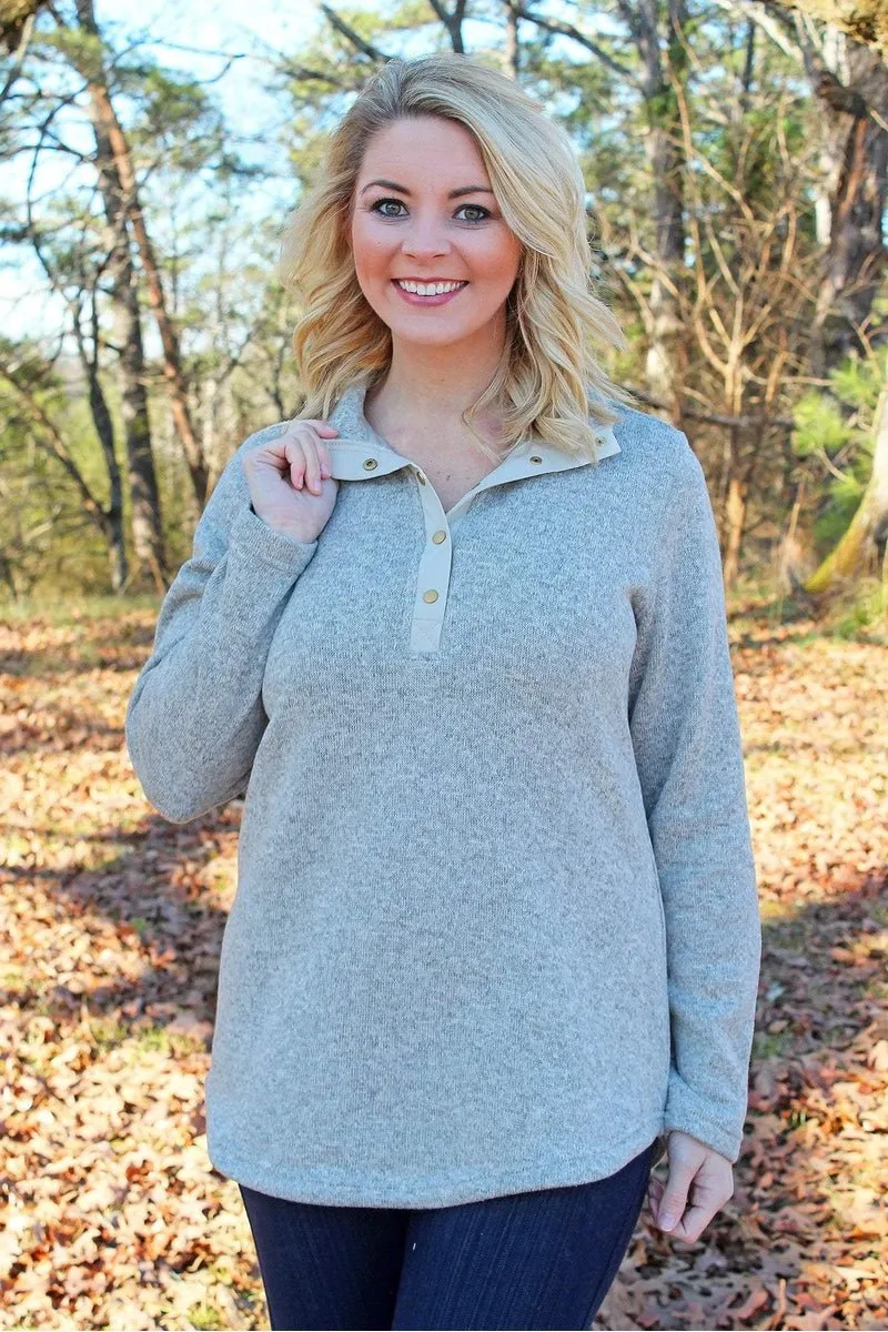 Charles River Women's Hingham Tunic, Oatmeal Heather *Personalize It! (Wholesale Pricing N/A)