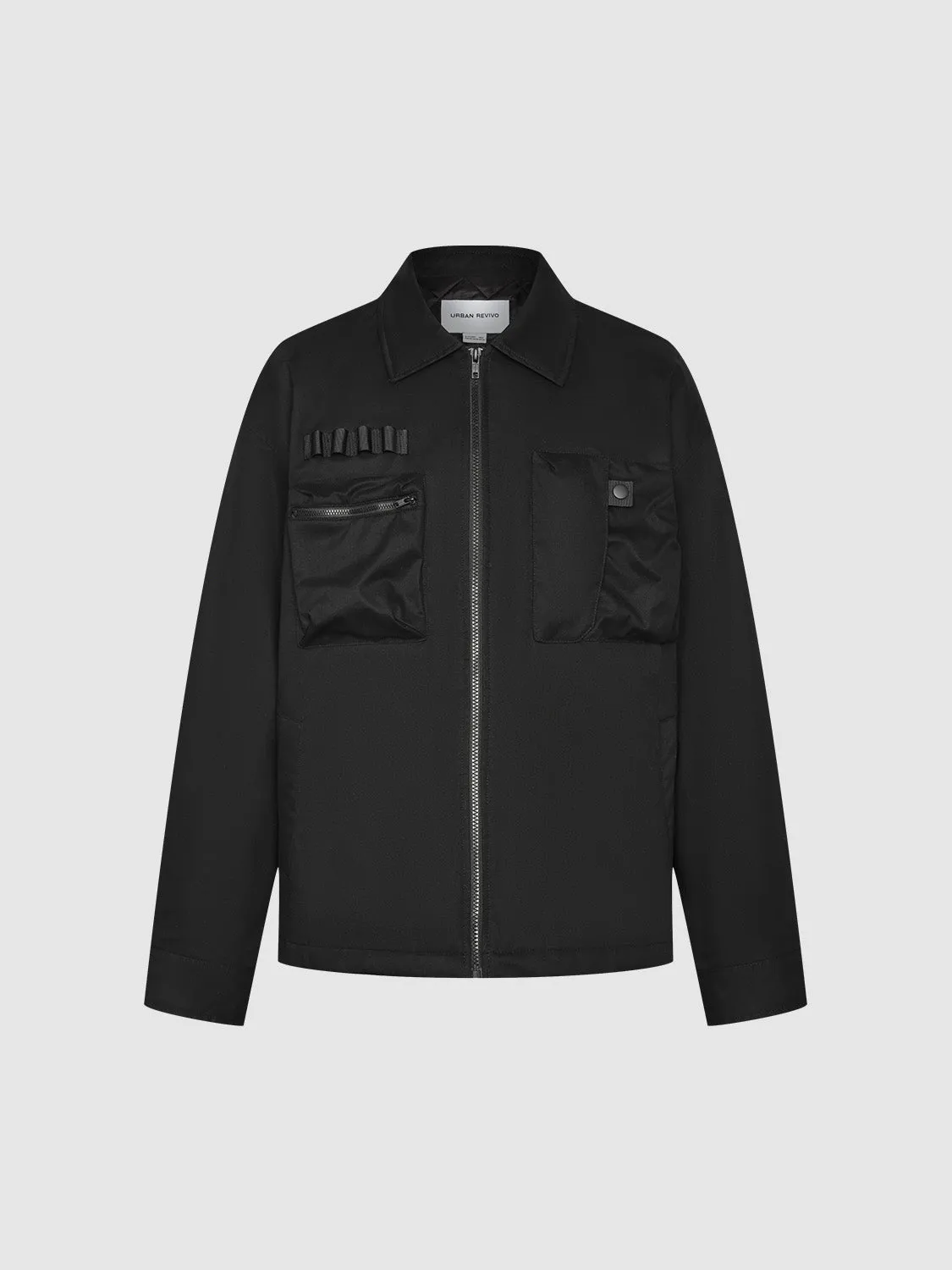 Chest Pocket Padded Coats