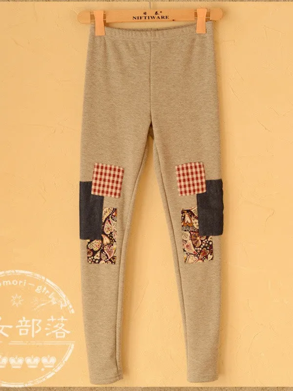Clearance - patchwork leggings