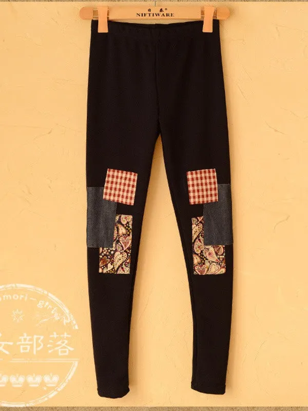 Clearance - patchwork leggings