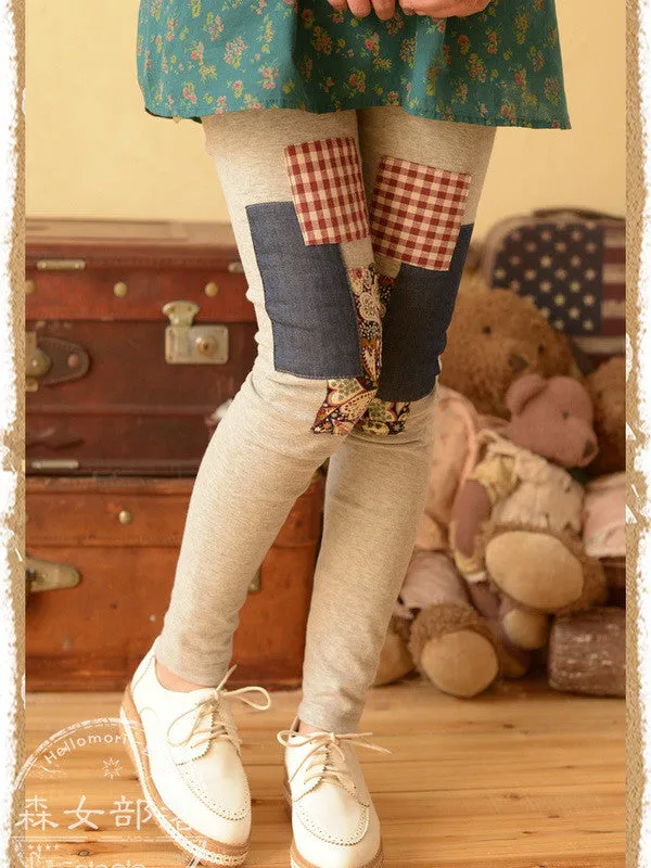 Clearance - patchwork leggings