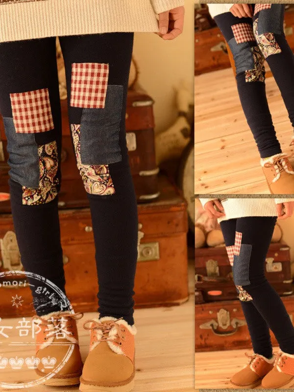 Clearance - patchwork leggings