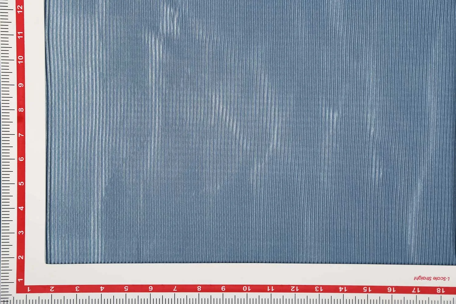 Daisy Blue Plain Pleated Knit Fabric