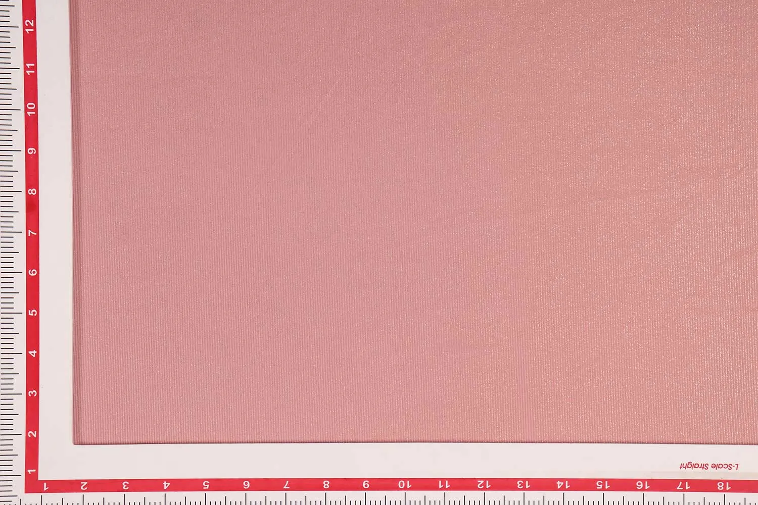 Dark Peach Foil Printed Knit Fabric