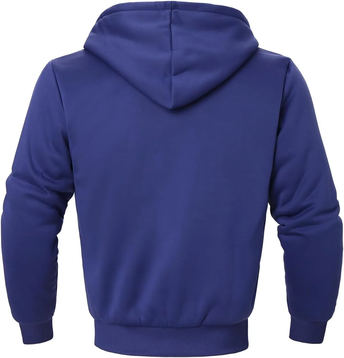 Facitisu Flannel Hoodies for Men Sherpa Lined Heavy Fleece Plaid Jacket Mens Coats Plus Size Big Tall