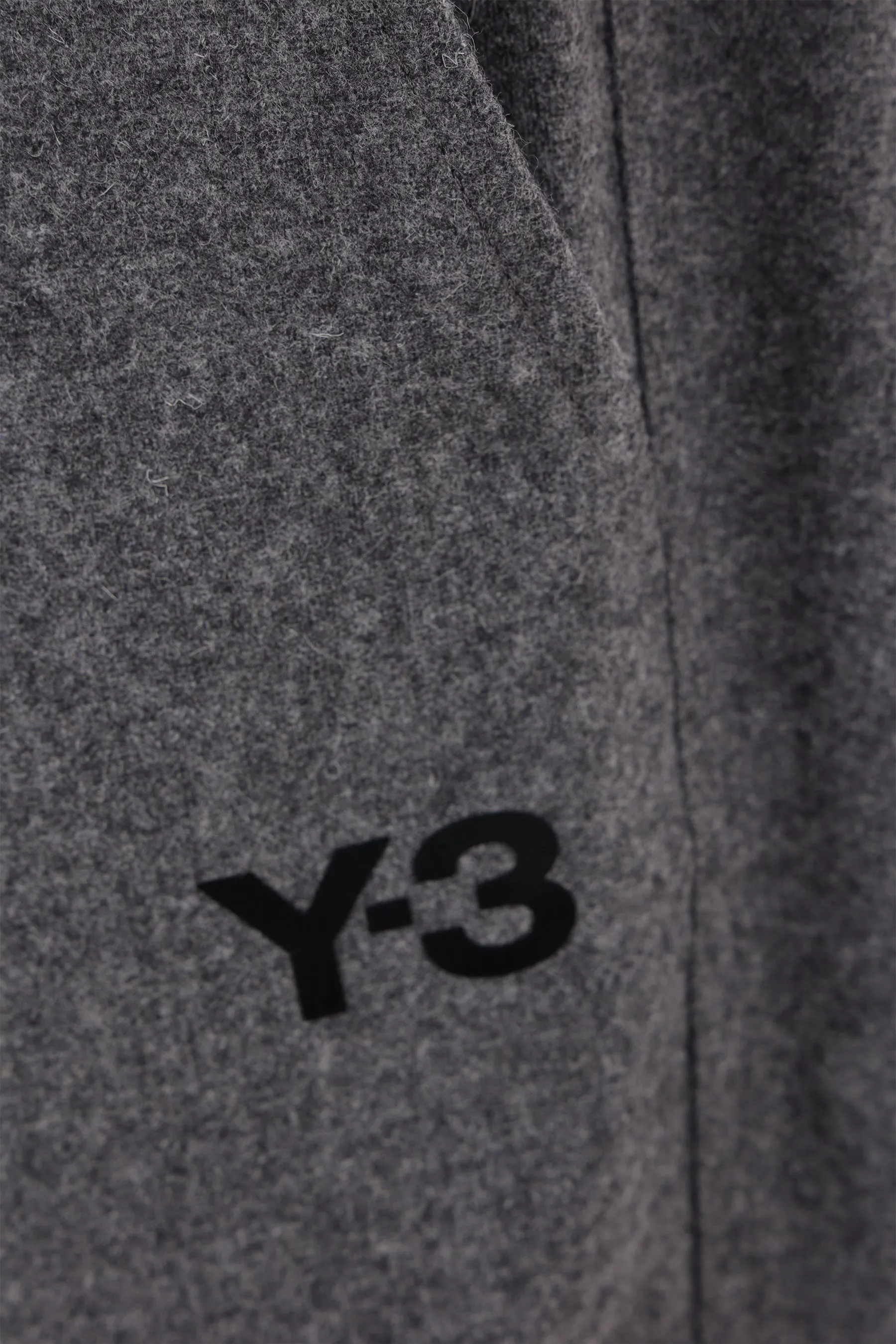 Flannel Wool-Blend Jogger Pants
