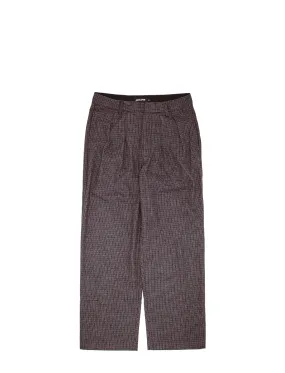 Fucking Awesome FA Baggy Pleated Woolen Trouser Shadow