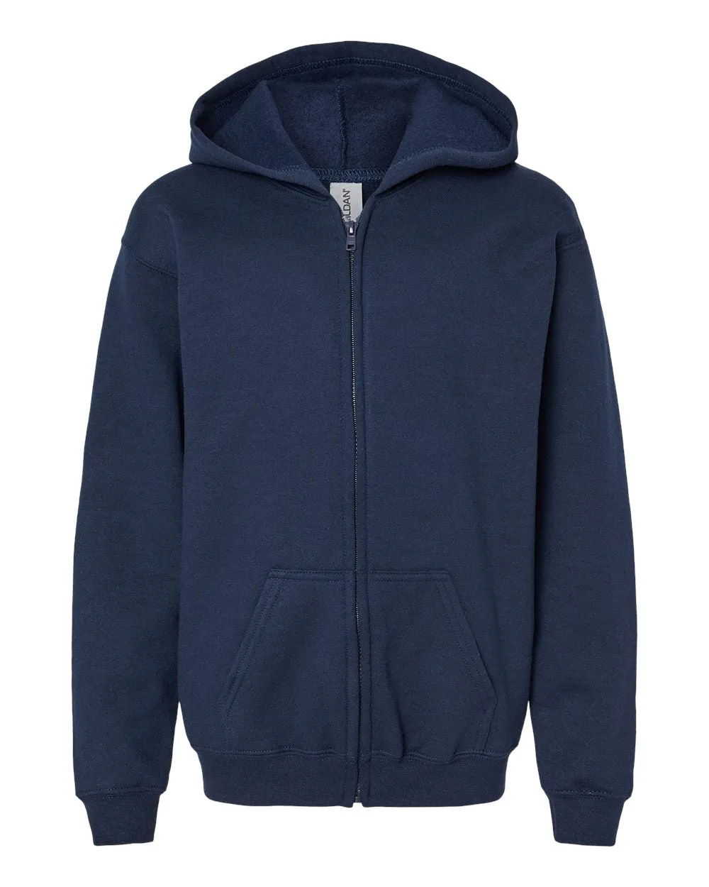 Gildan 18600B Heavy Blend™ Youth Full-Zip Hooded Sweatshirt