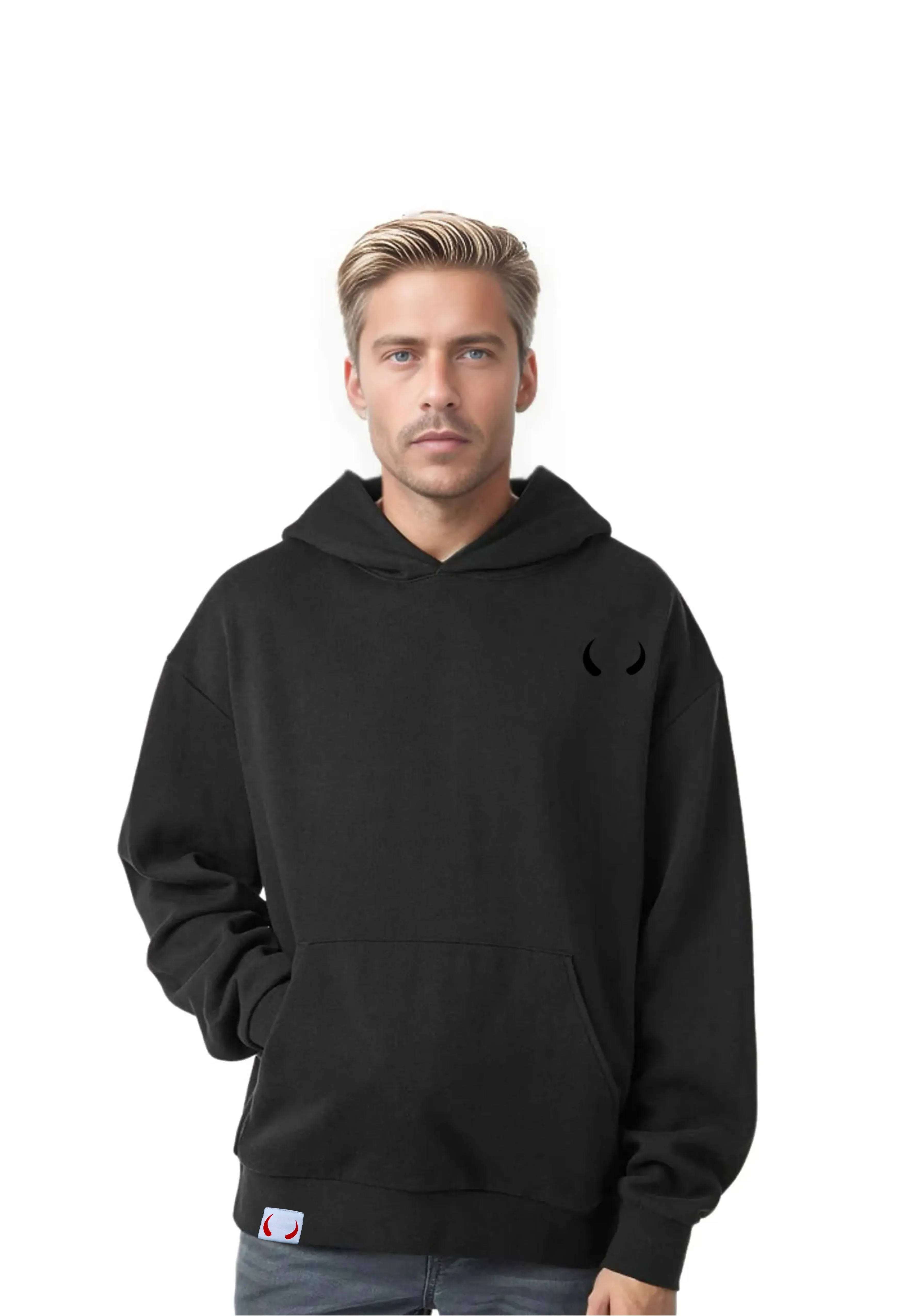 Heavy Weight Hoodie - Black