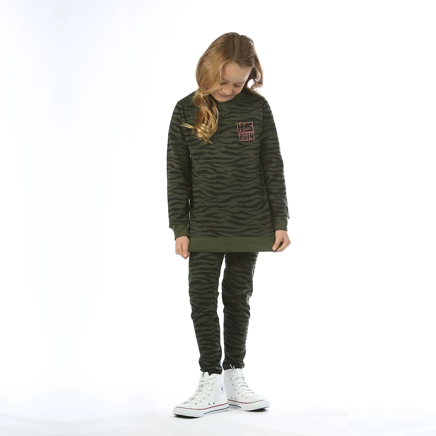 Hello Stranger Jungle Fleece Leggings
