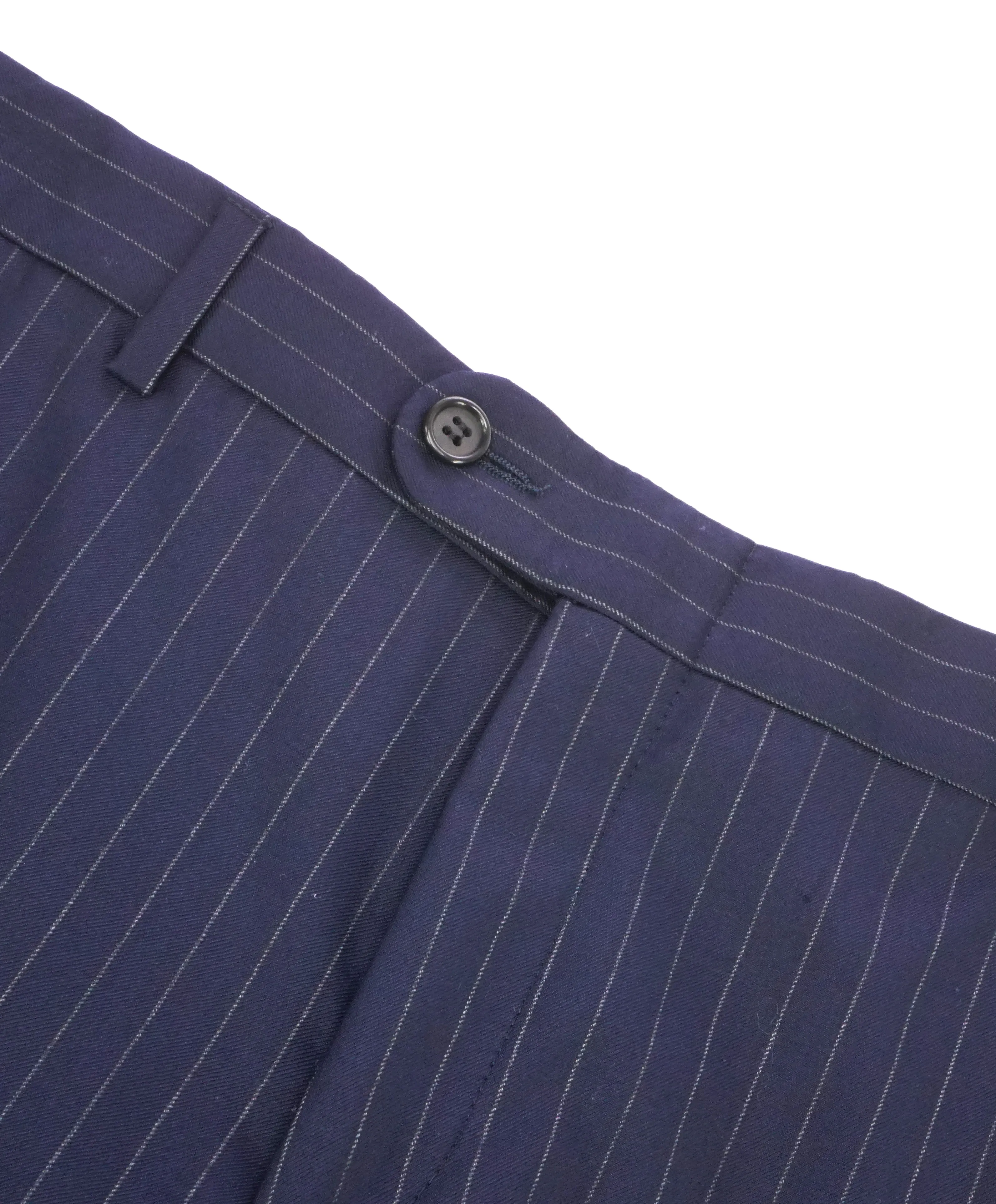 HICKEY FREEMAN - "ERMENEGILDO ZEGNA Fabric" Chalk Stripe Check Pants - 34W