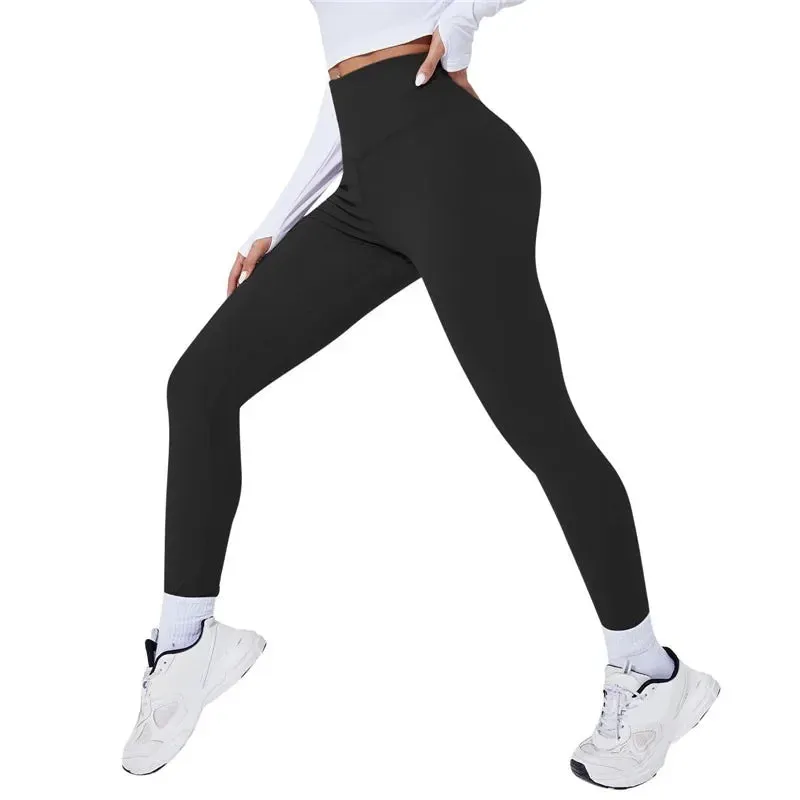 High Waist Yoga Warm Leggings for Sexy Butt Lifting Fit
