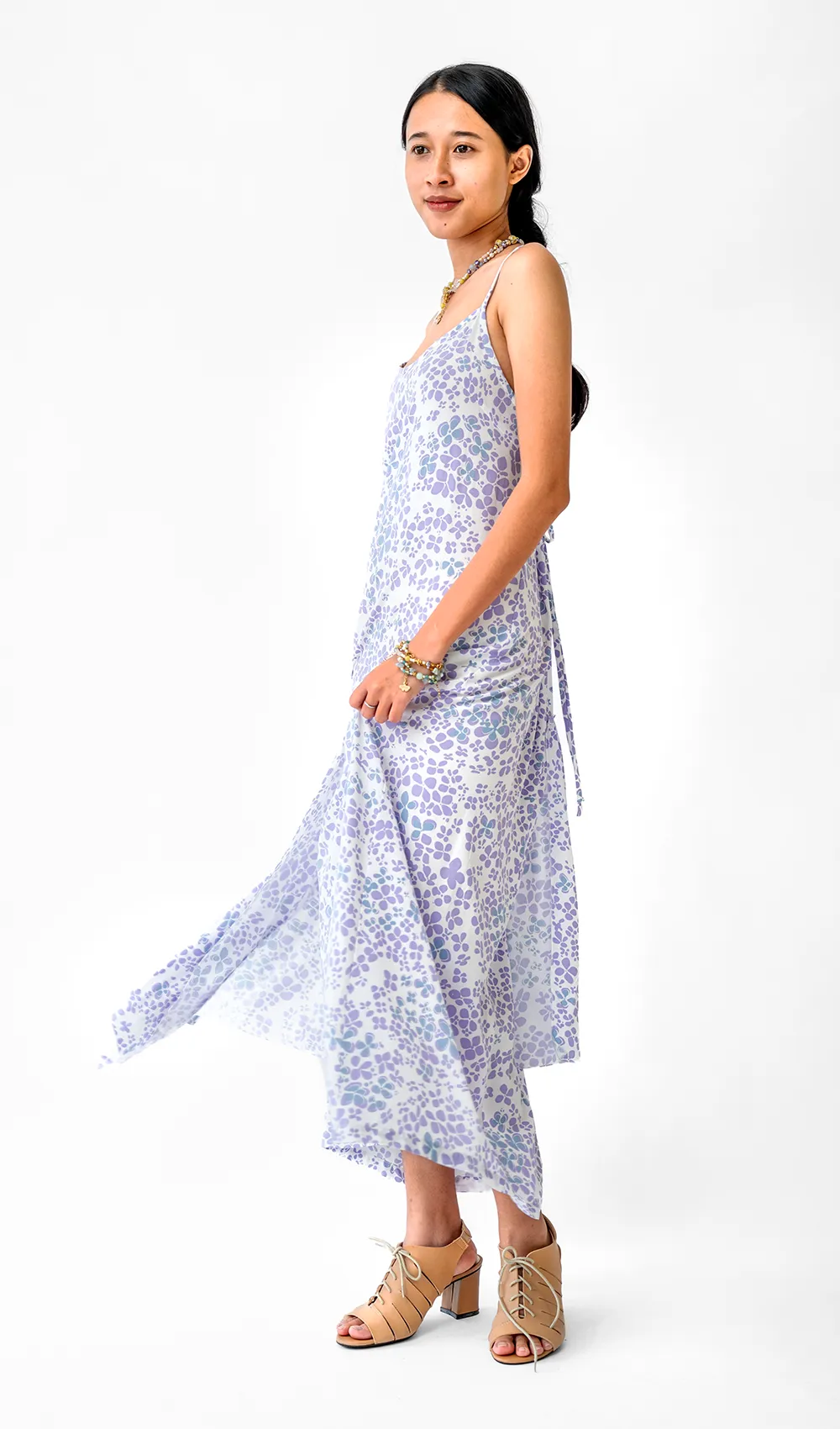 Hydrangea Lilac Panel Dress, 2 sizes