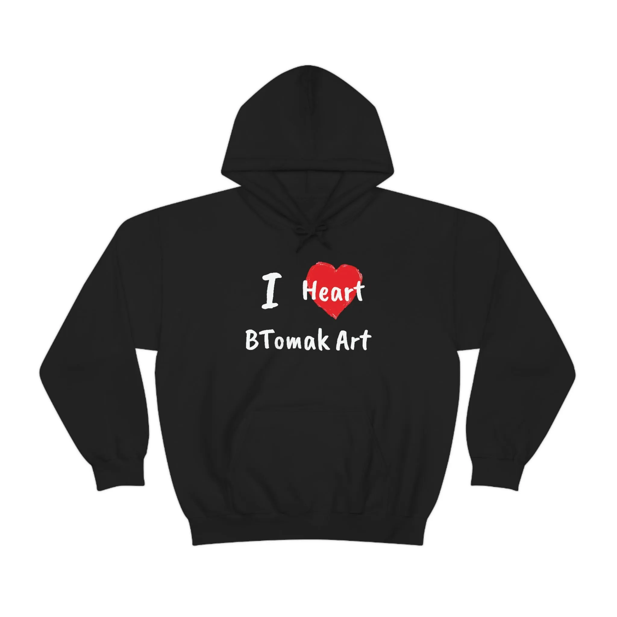 I Heart BTomak Art Unisex Heavy Blend™ Hooded Sweatshirt