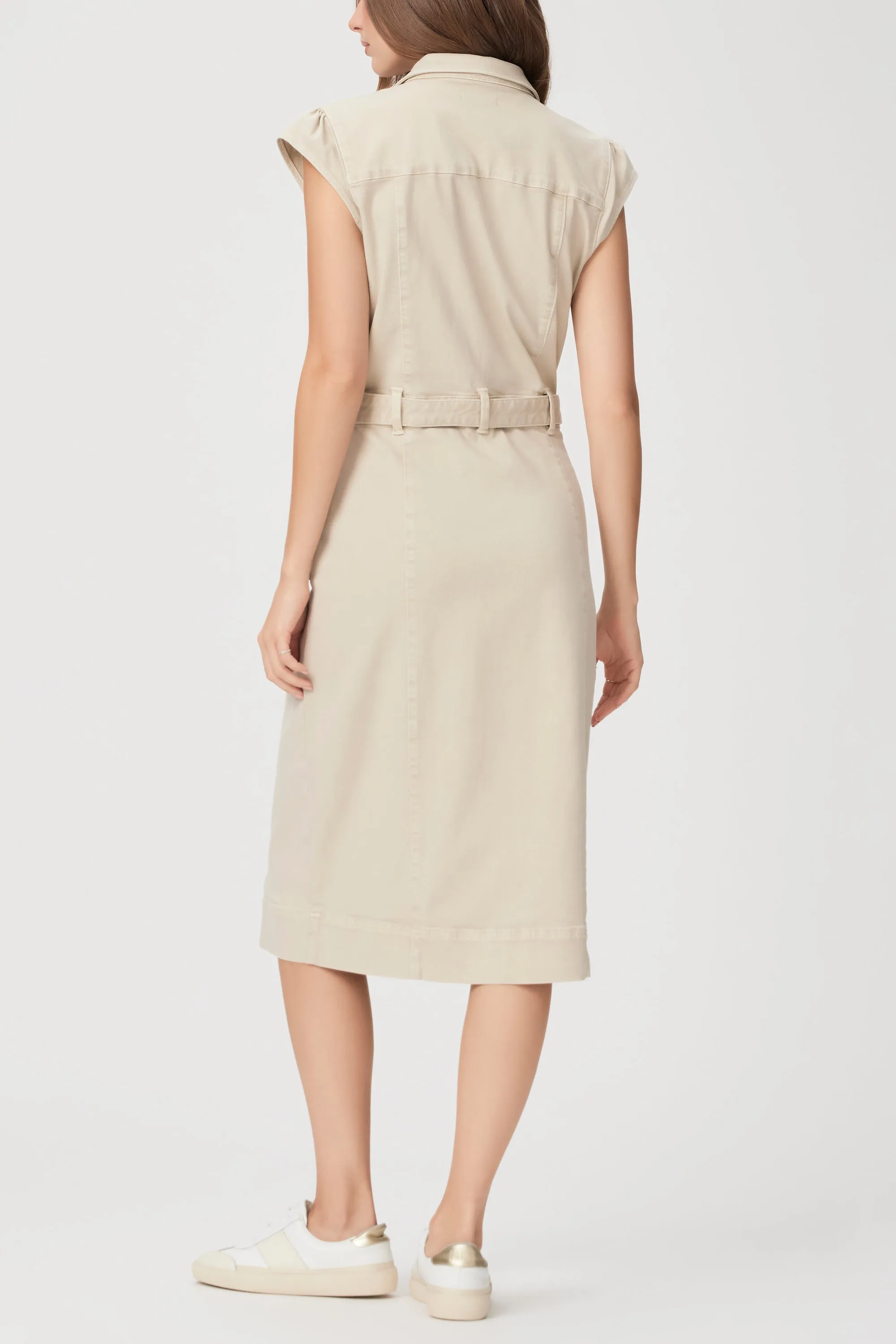 Jaxsyn Midi Dress - Vintage Warm Sand