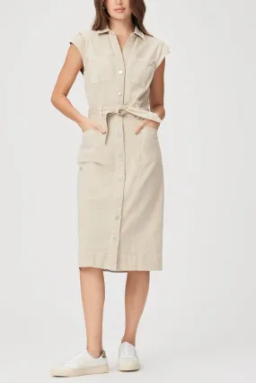 Jaxsyn Midi Dress - Vintage Warm Sand