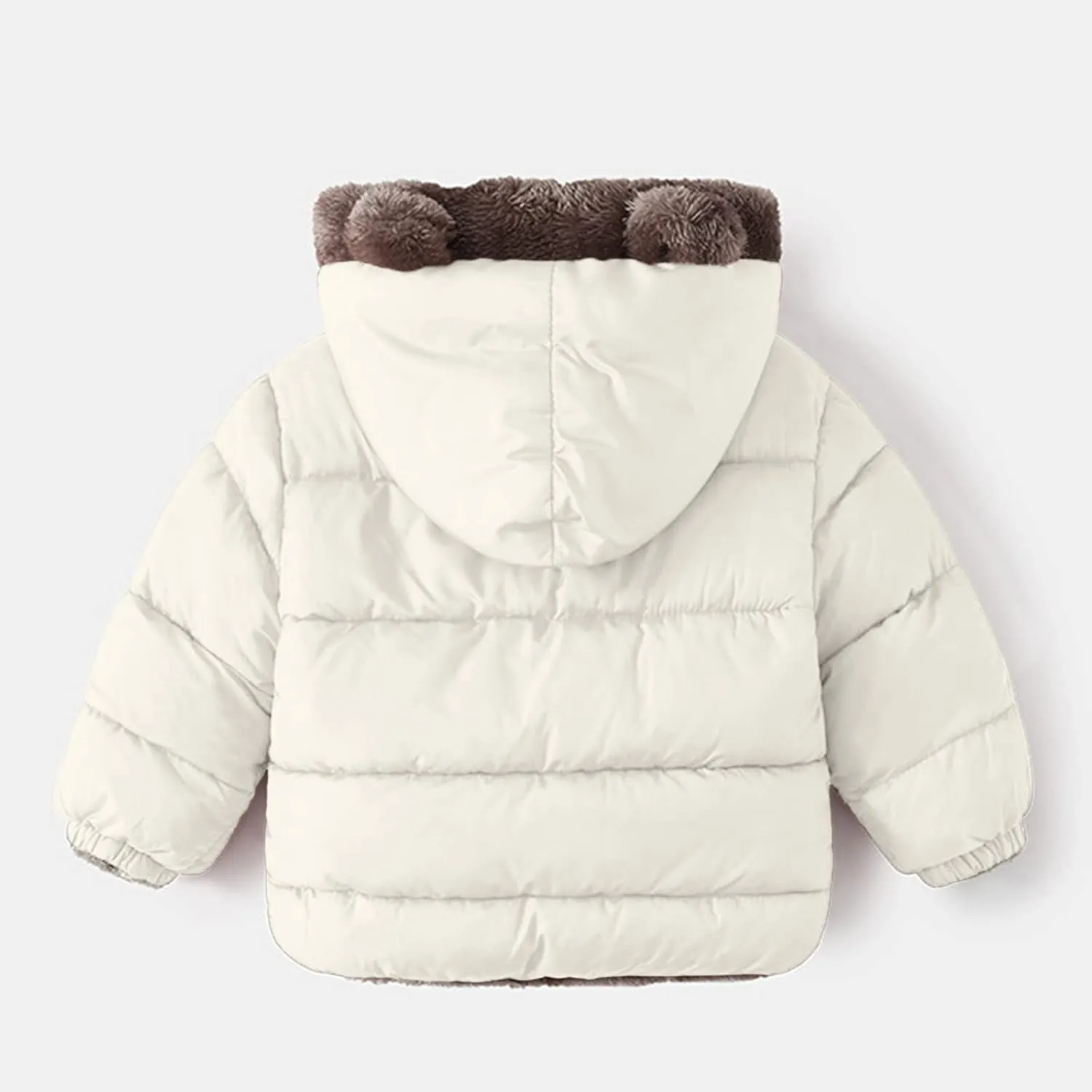 Kids Winter Coats Toddler Boys Girls Winter Bear Ears Coat With Hooded Jacket 𝒫uffer Down Outwear 1-5 Years