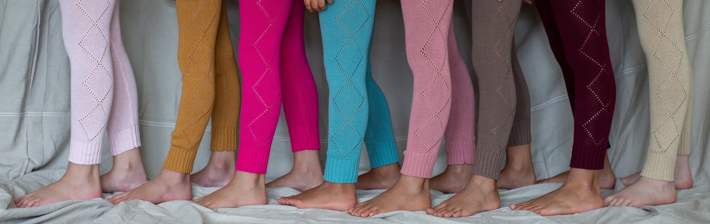 Knitted Leggings - Jem Stone