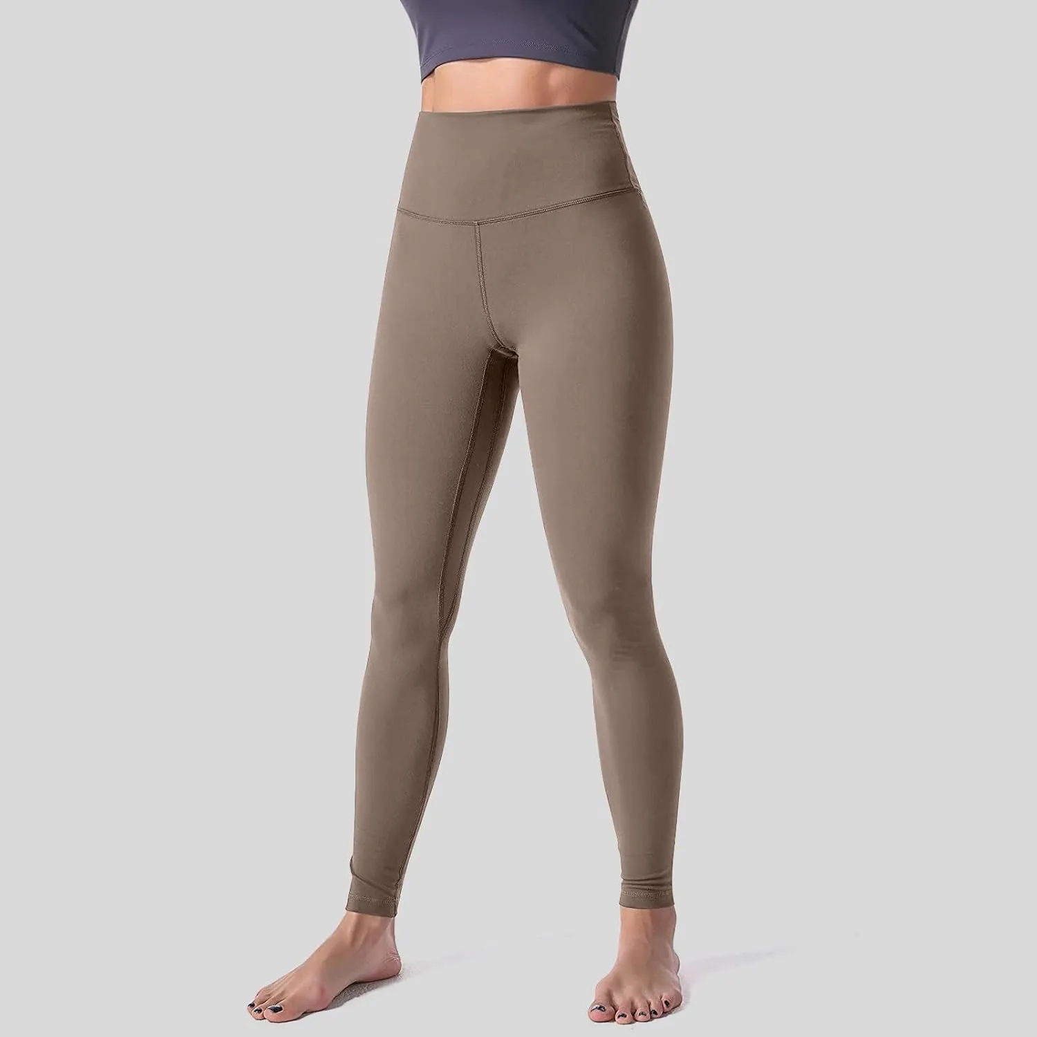 Leggings for Women Comfort Lightweight Yoga Pants with Pockets High Waisted Workout Leggings Baggy Womens