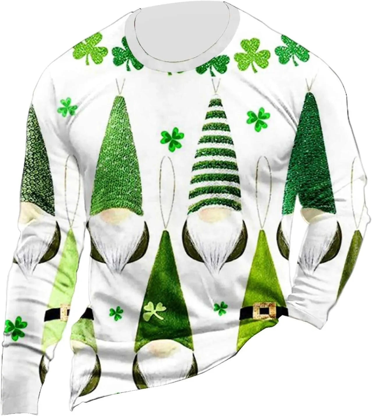 Men's Autumn And Winter Tops Halloween Themed And Thick Long Sleeved Sweater Cool Sweatshirts Halloween Long Sleeve