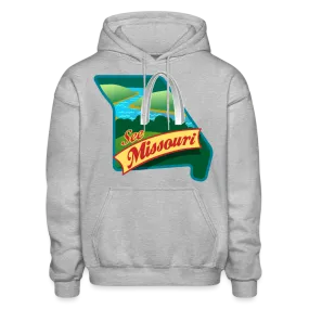 Missouri Whimsical State Logo Heavy Blend Adult Hoodie
