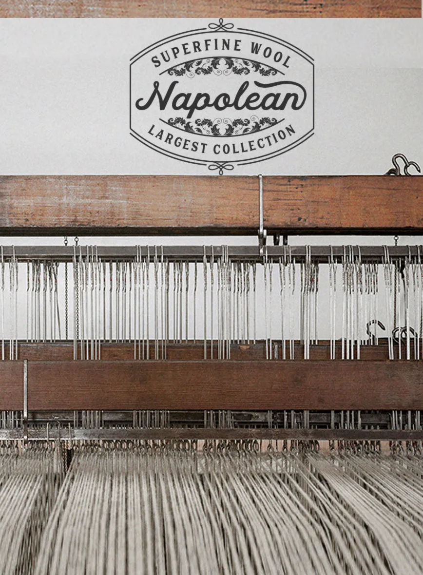 Napolean Bob Weave Rust Wool Highland Trousers