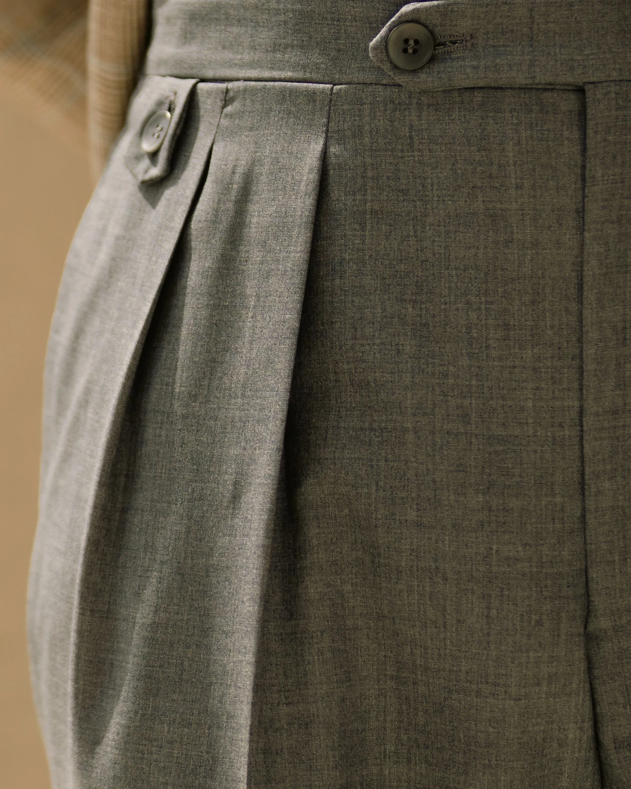 New York wool trousers