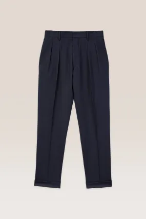 Piero - Navy - Rustic Wool