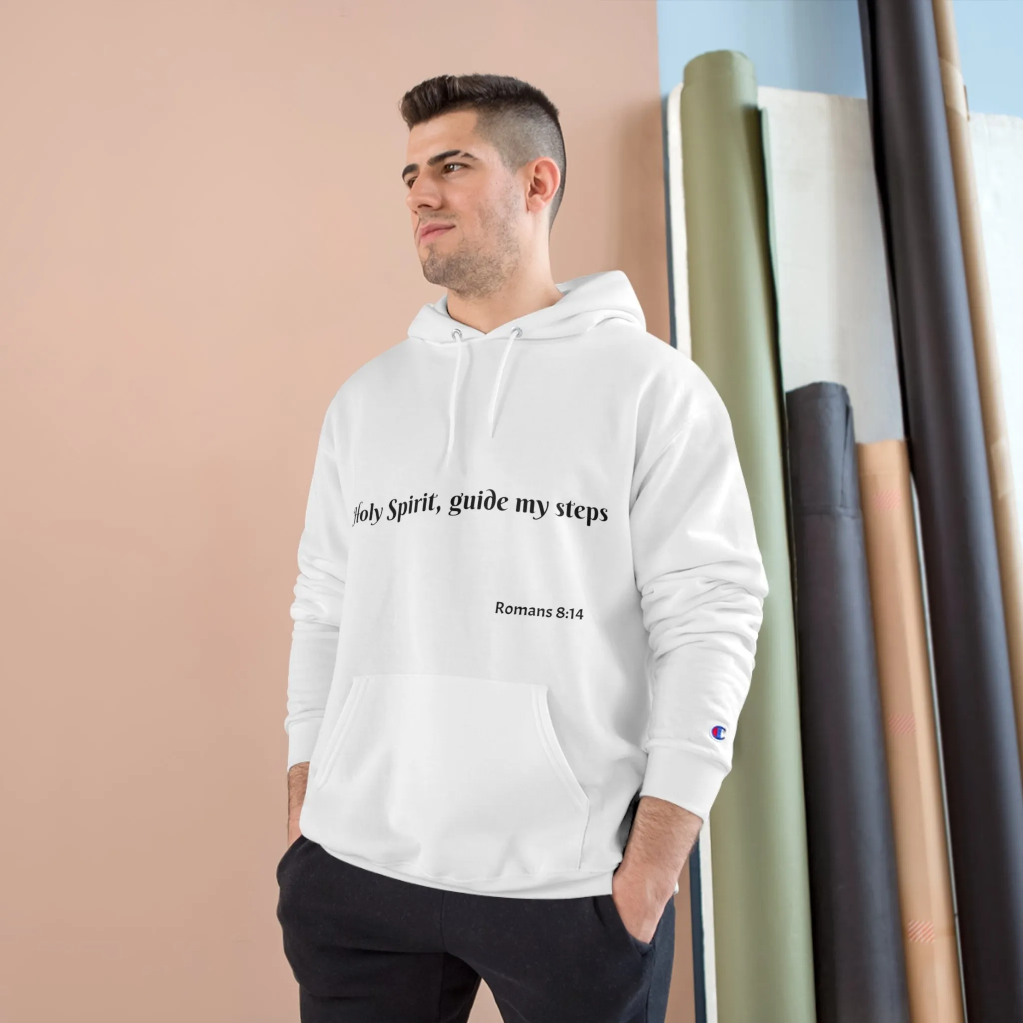 "Holy Spirit, Guide My Steps"-Champion Style Hoodie