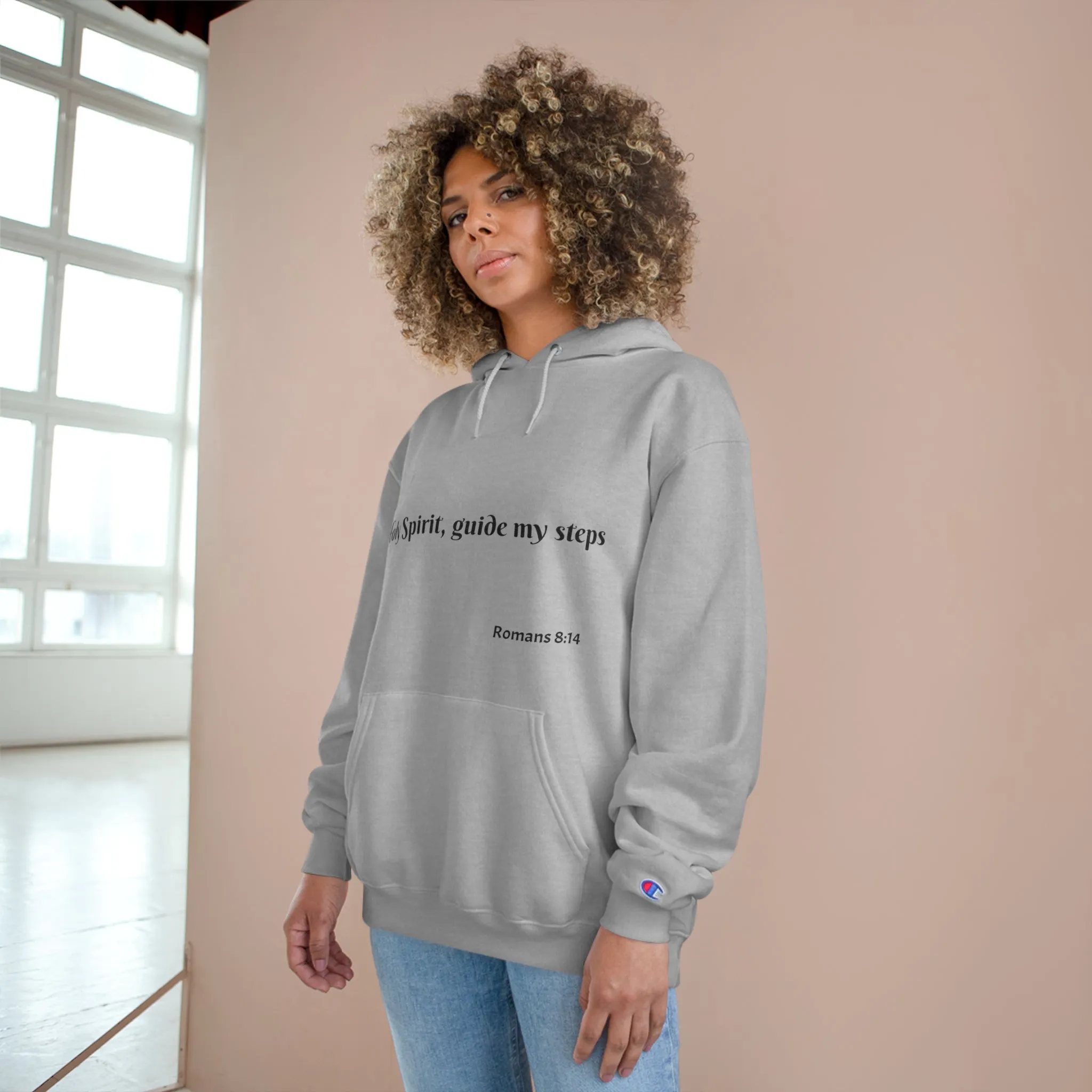 "Holy Spirit, Guide My Steps"-Champion Style Hoodie