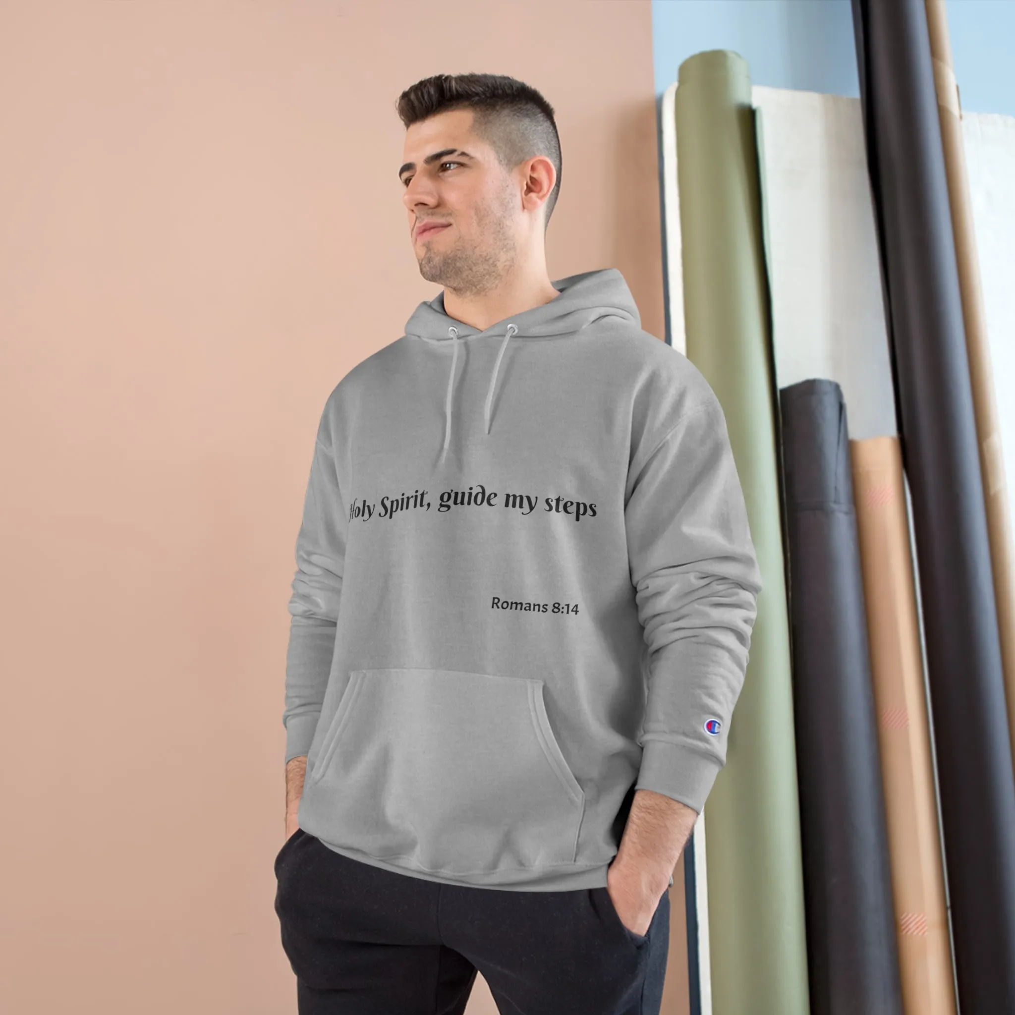"Holy Spirit, Guide My Steps"-Champion Style Hoodie