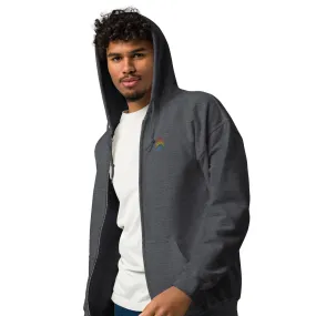 Rainbow Identity Heavy Blend Zip Hoodie