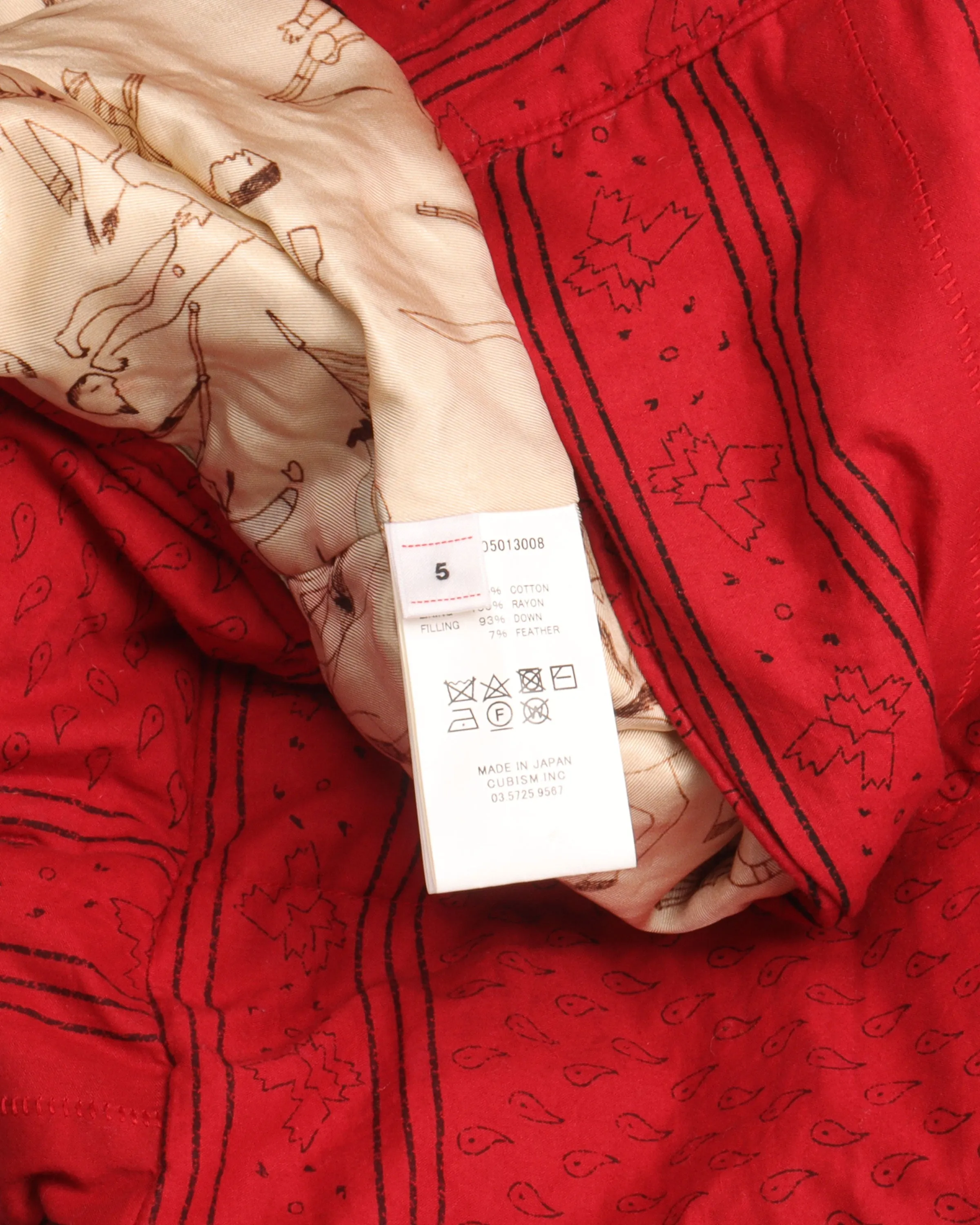 Red Padded Jacket