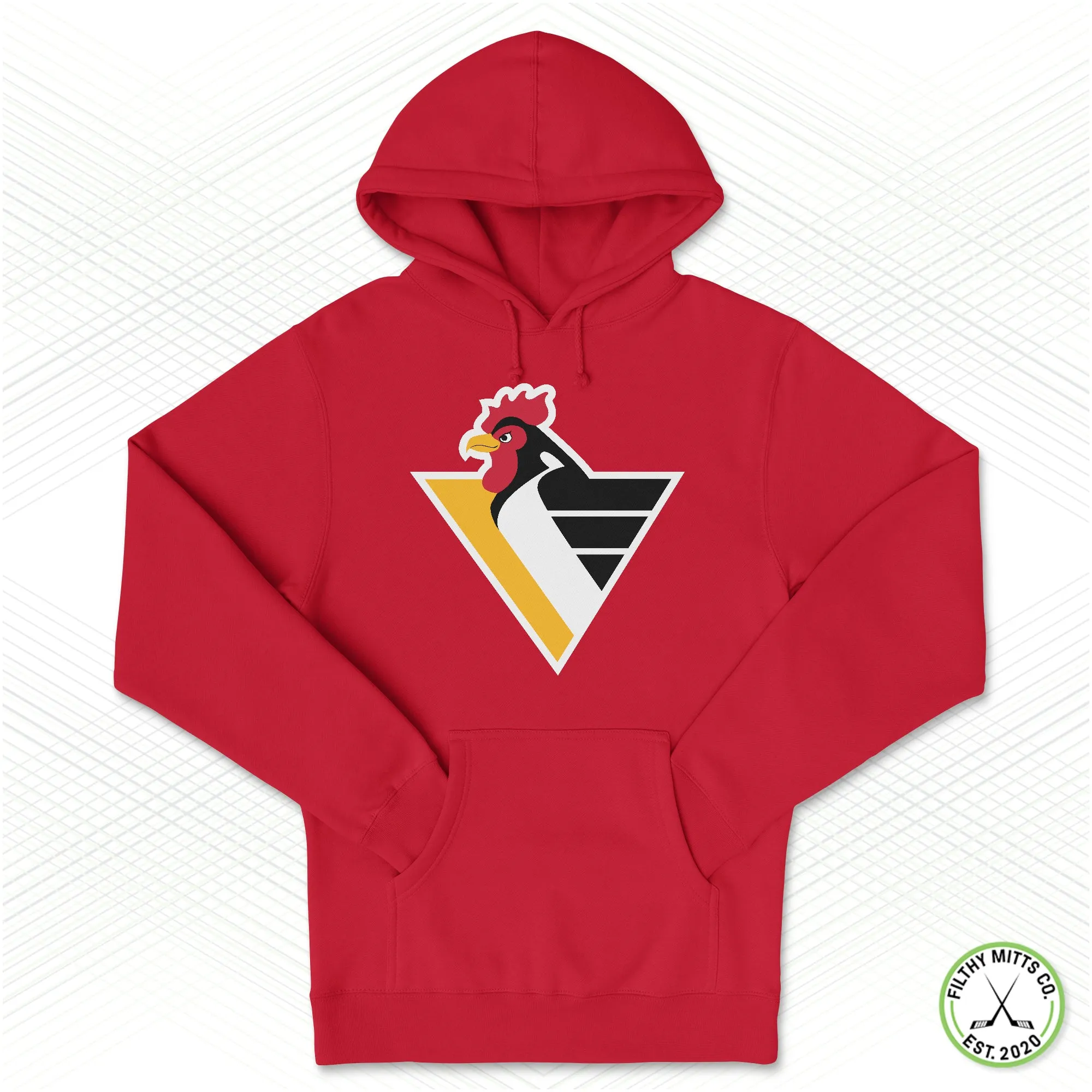 Robo Roosters Logo Staple Hoodie