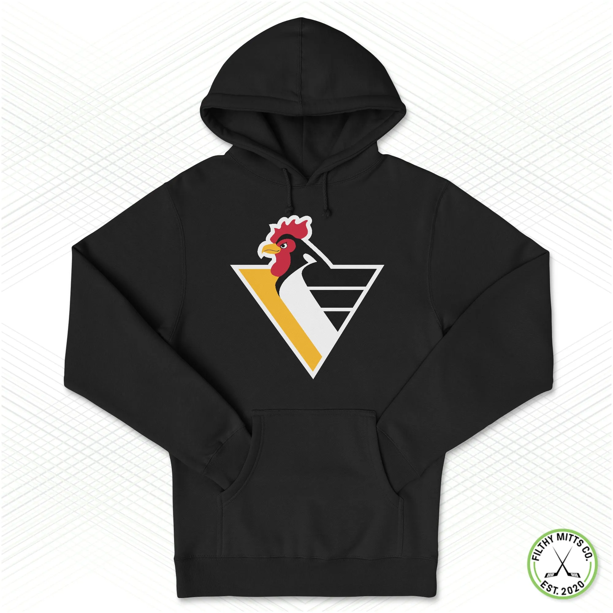 Robo Roosters Logo Staple Hoodie