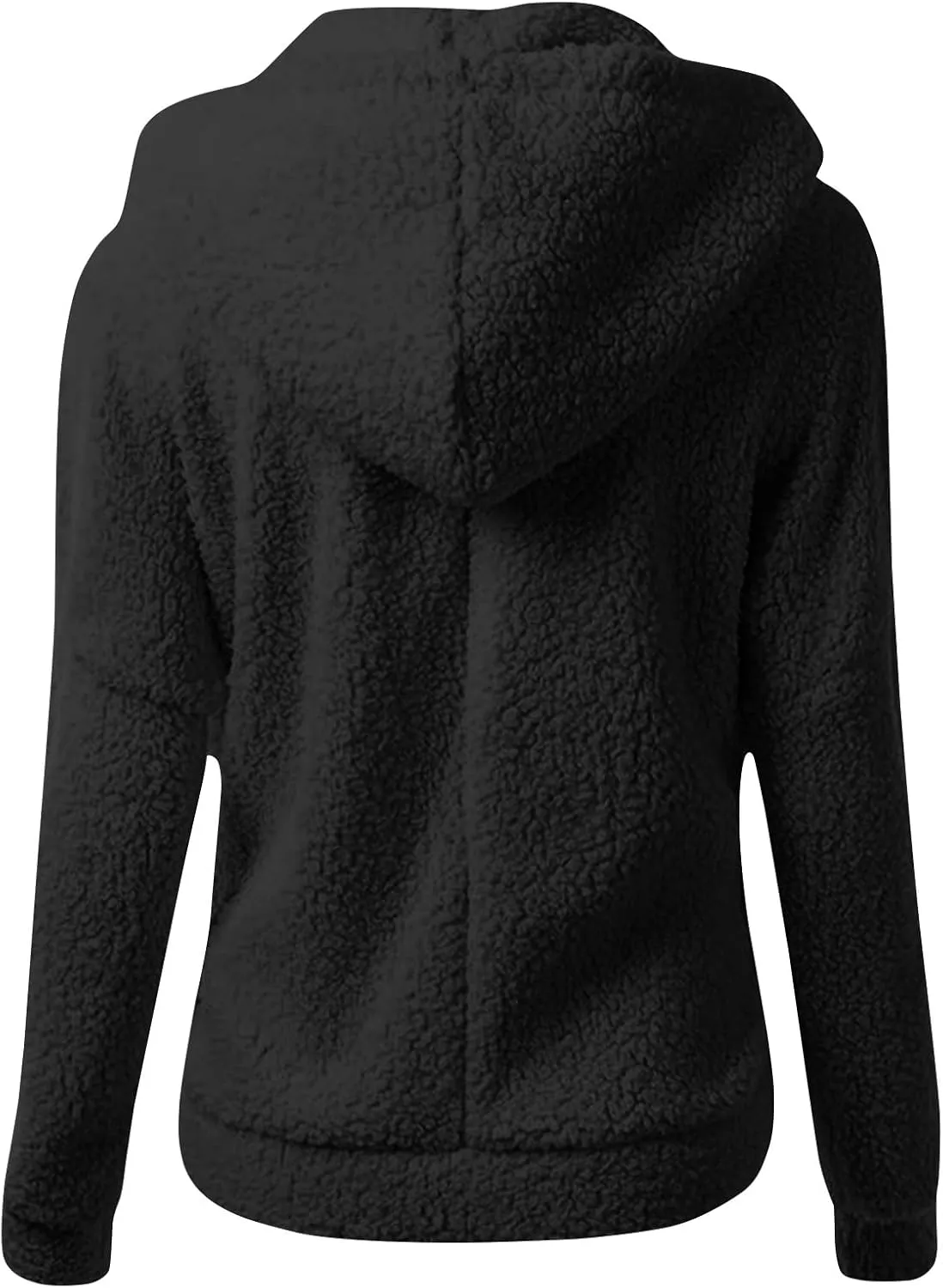 Sherpa Jacket Women Zip Up Hoodies Lightweight Fleece Lined Fall Winter Coats Comfy Warm Sherpa Jackets with Pocket