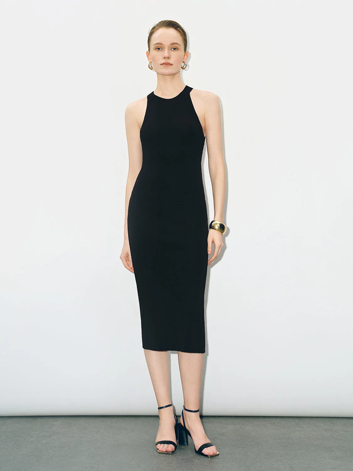 Sleeveless Knitted Dresses