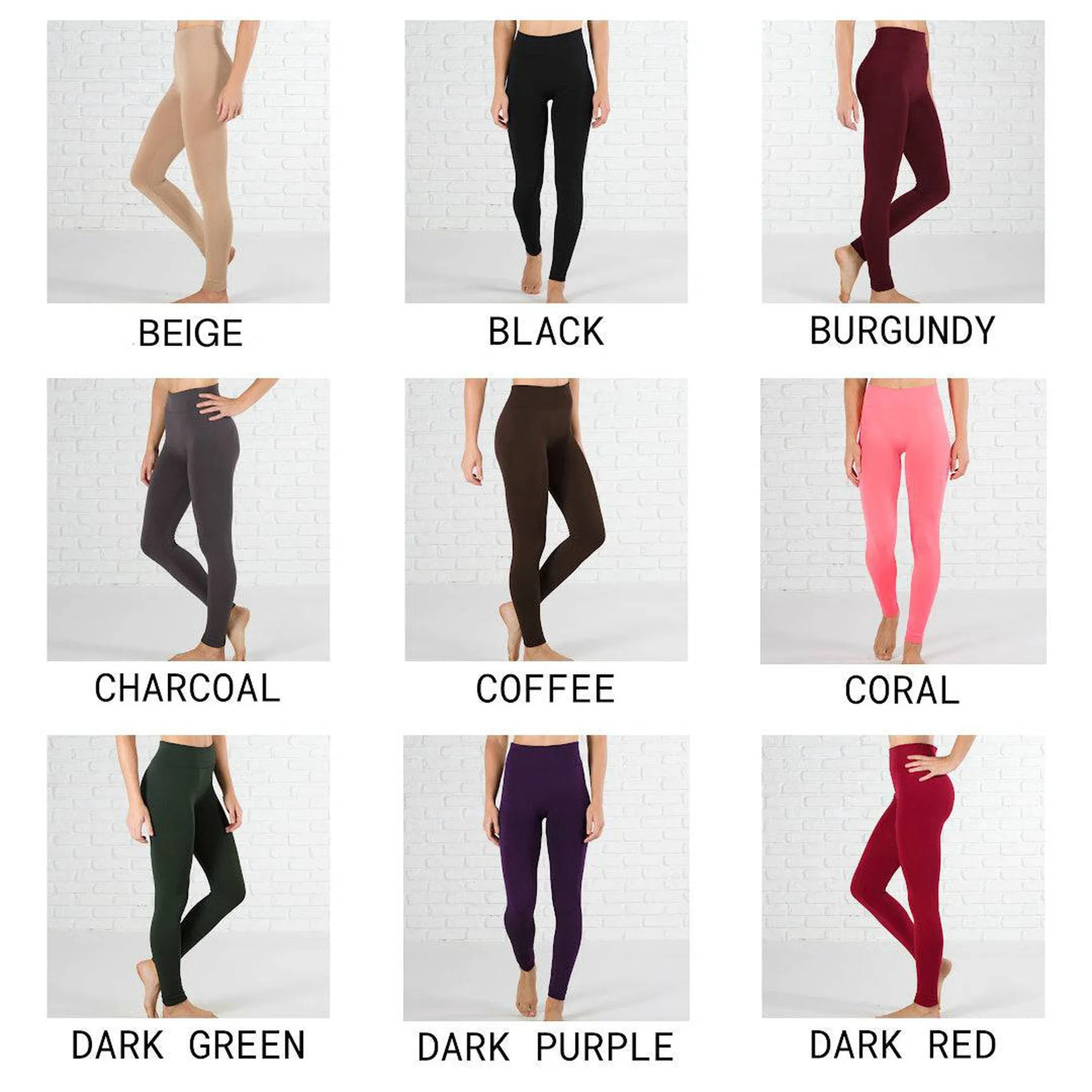 Slimming Fleece Lined Leggings- Truly Contagious
