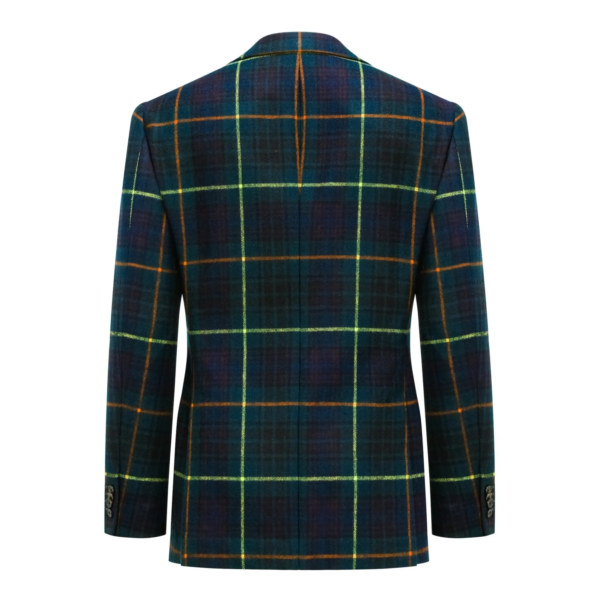 TARTAN BLAZER - A.MOON
