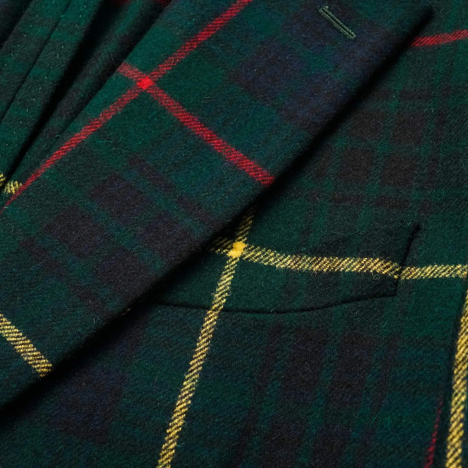 TARTAN BLAZER - A.MOON