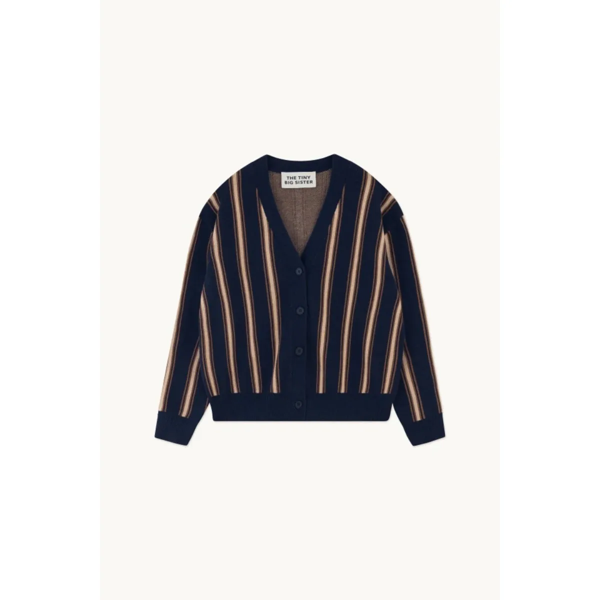 The Tiny Big Sister - Ines striped cardigan - navy