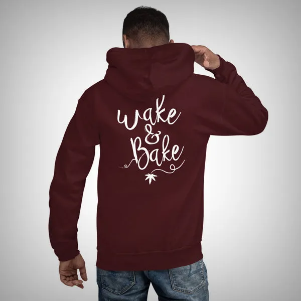 Wake and Bake - Heavy Unisex Hoodie